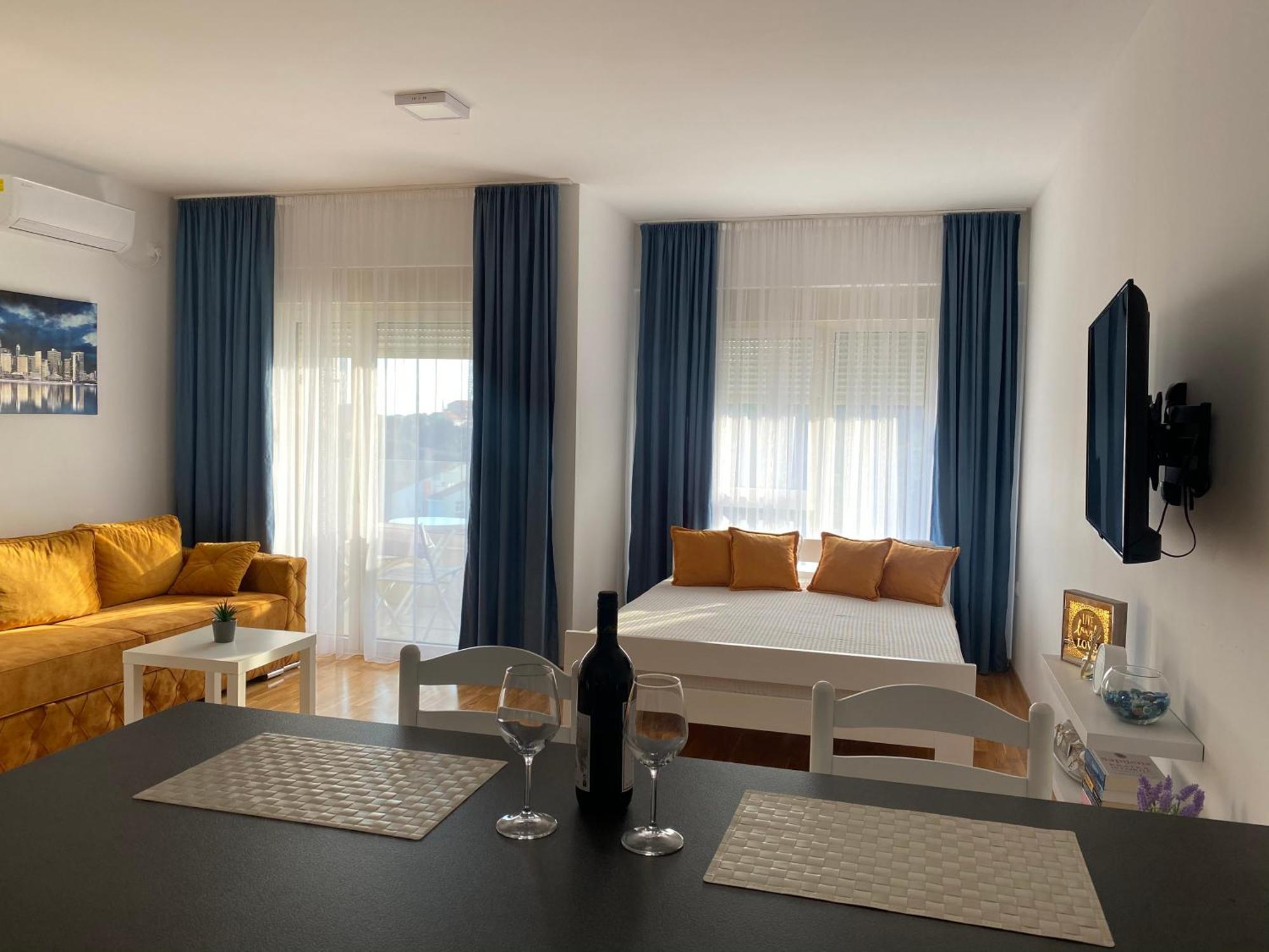 Comfort Studio With Sea View And Swimming Pool Bečići Exterior foto