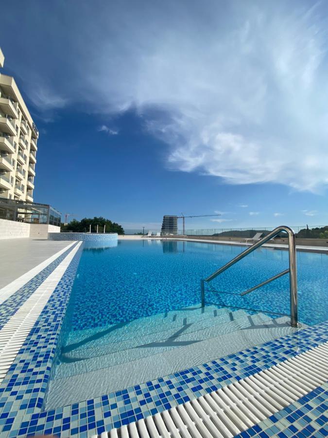 Comfort Studio With Sea View And Swimming Pool Bečići Exterior foto